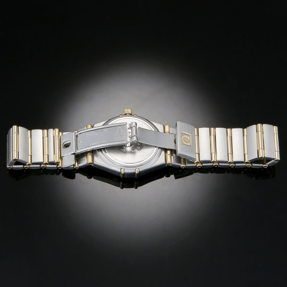 오메가 컨스틸레이션 콤비 풀바 다이아베젤 상세 이미지