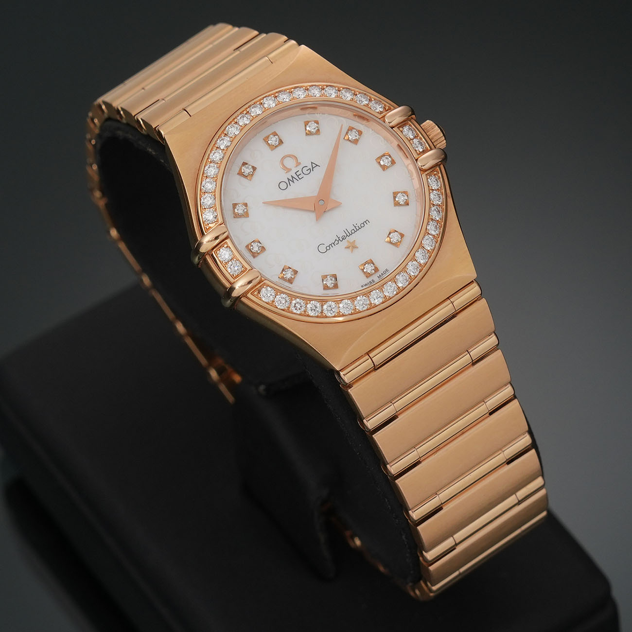 오메가 컨스틸레이션 다이아베젤