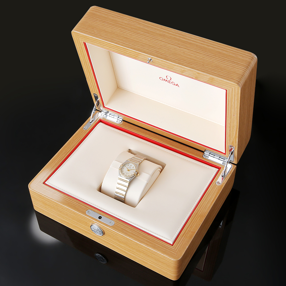 오메가 컨스틸레이션 콤비 풀바 다이아베젤