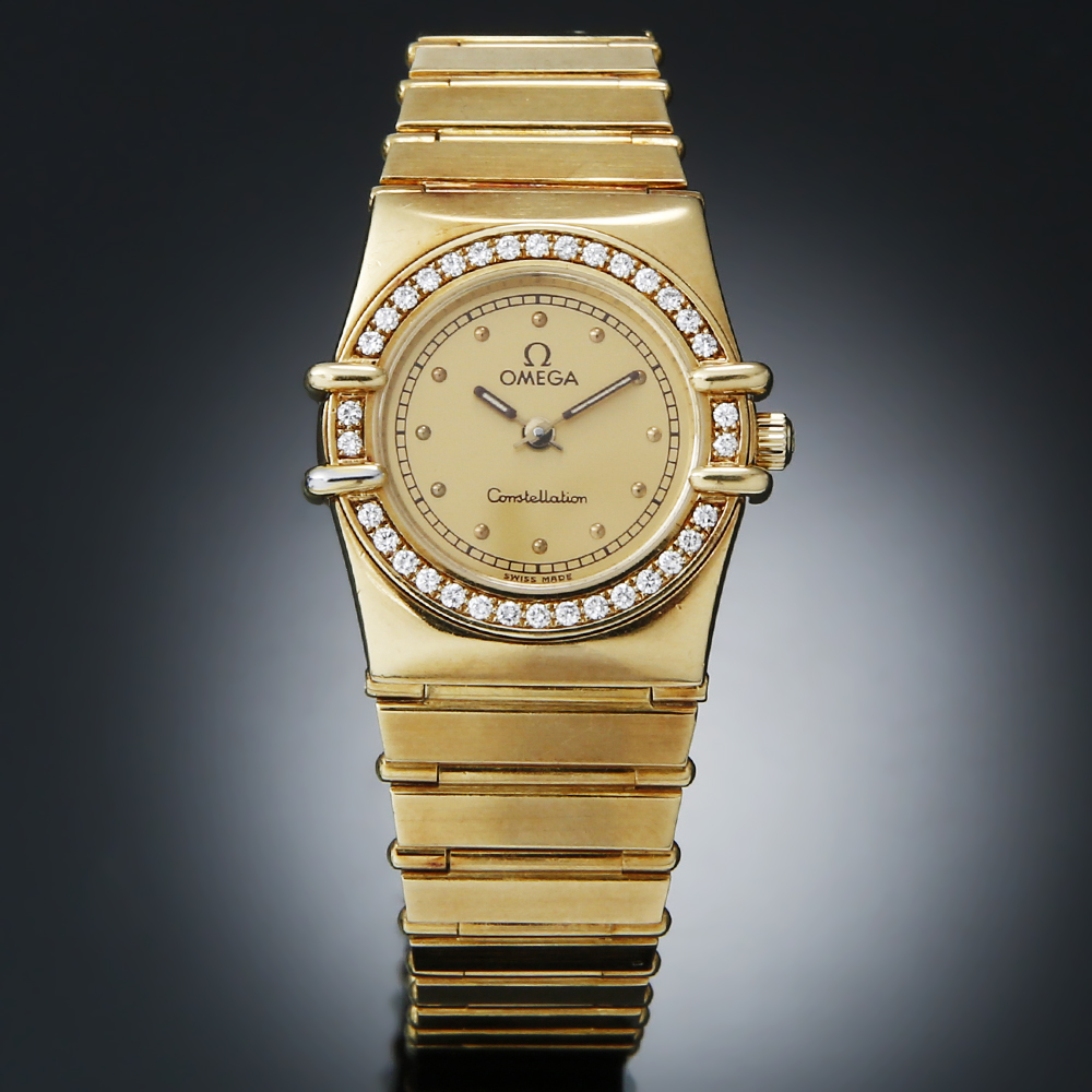 오메가 컨스틸레이션 다이아베젤 상세 이미지