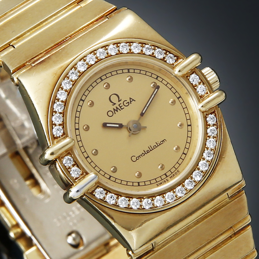 오메가 컨스틸레이션 다이아베젤 상세 이미지