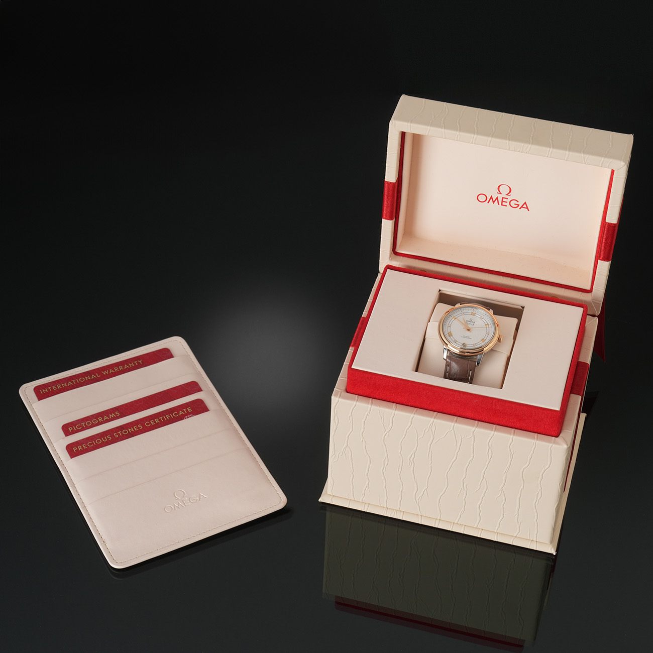 오메가 드빌 프레스티지 콤비