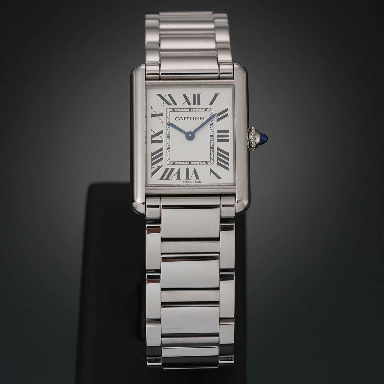 까르띠에 탱크 머스트 라지 스틸 상세 이미지