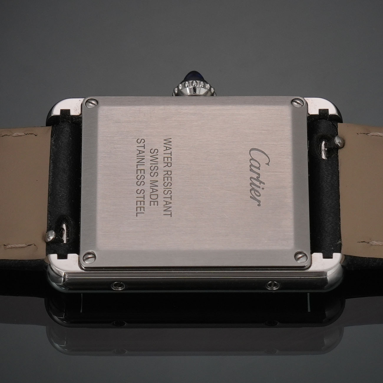 까르띠에 탱크 머스트 라지 워치