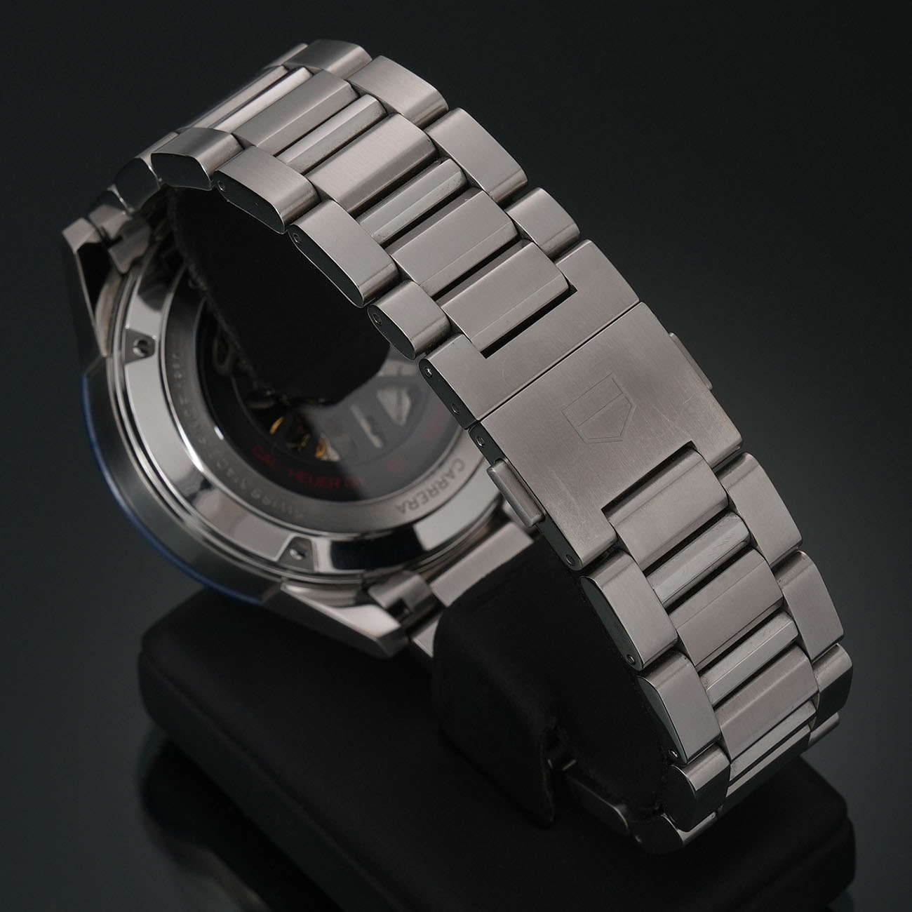 태그호이어 까레라 크로노 데이트 스켈레톤