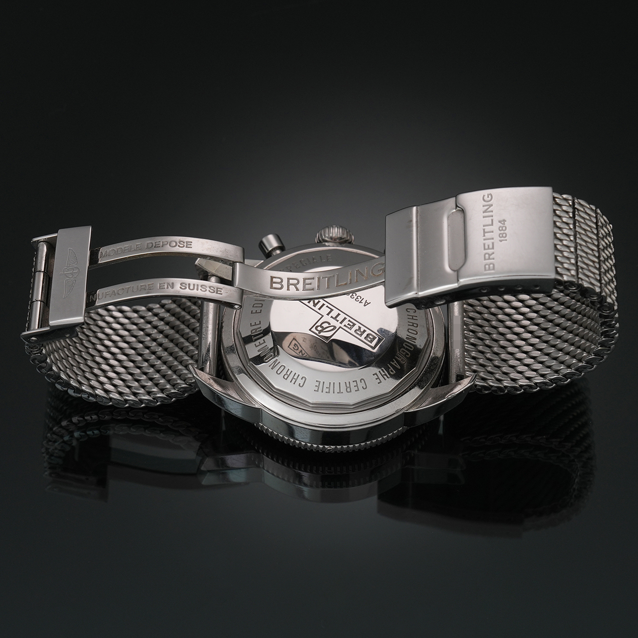 브라이틀링 수퍼오션 헤리지티 크로노 상세 이미지