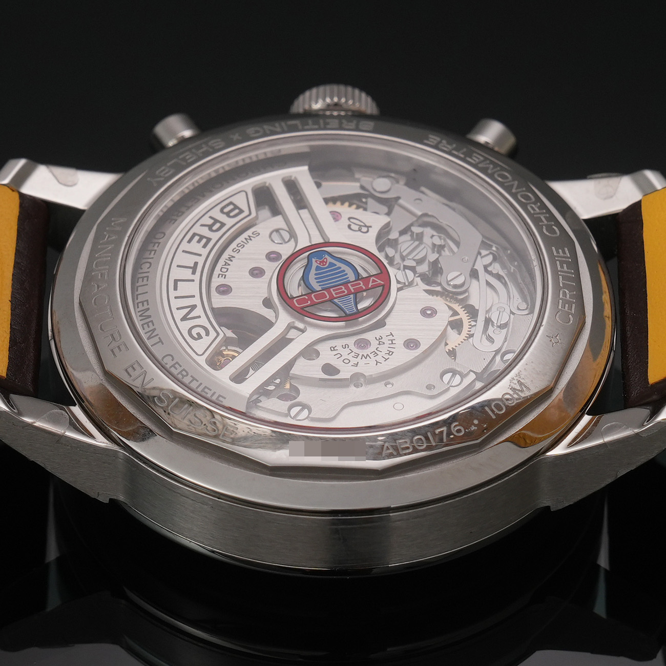 브라이틀링 B01 탑타임 쉘비 코브라 상세 이미지